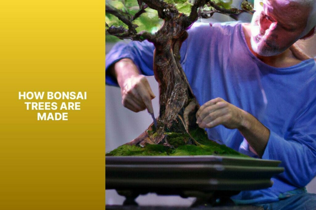 A Step-by-Step Guide on crafting Bonsai trees.