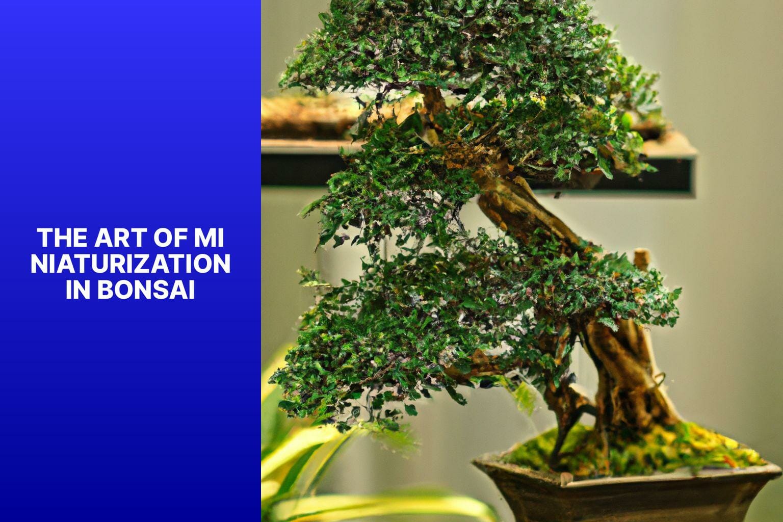The Art of Miniaturization in Bonsai - why are bonsai trees so small 